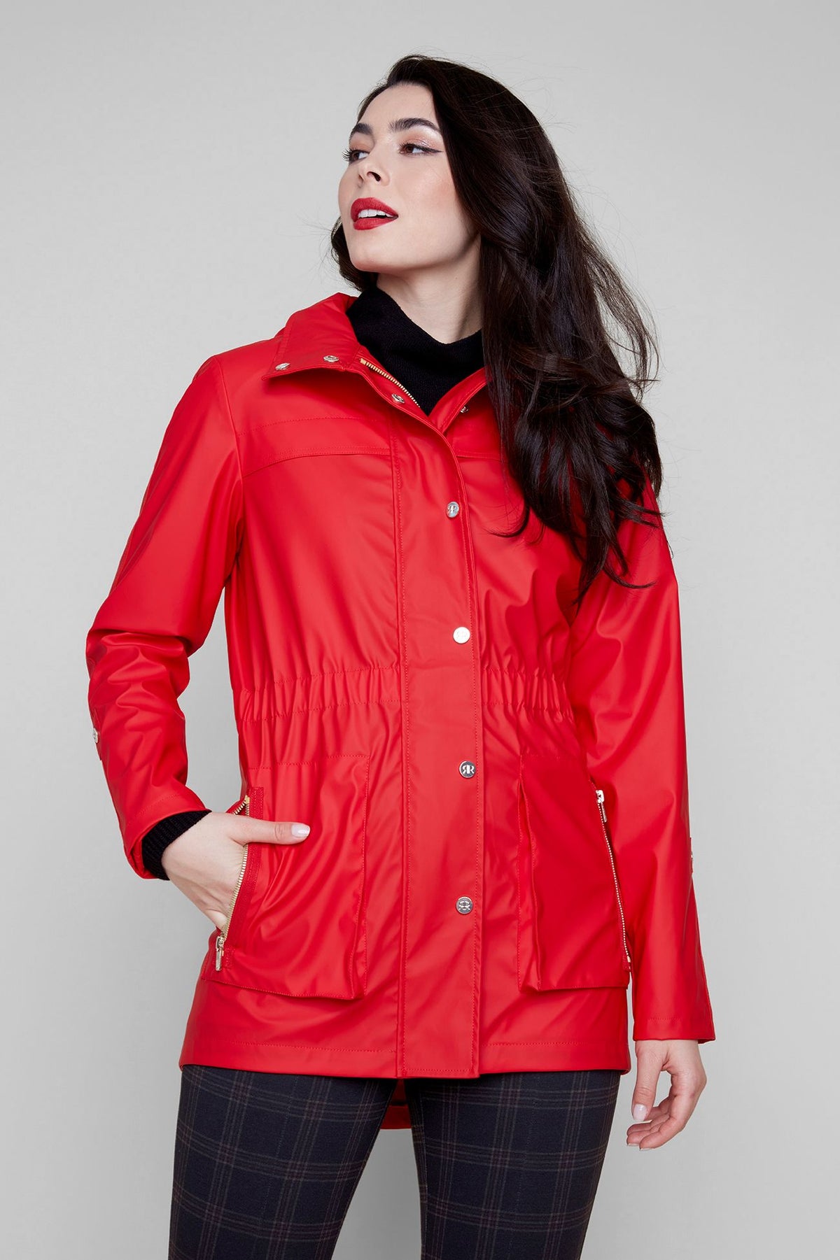 County Red Rain Jacket