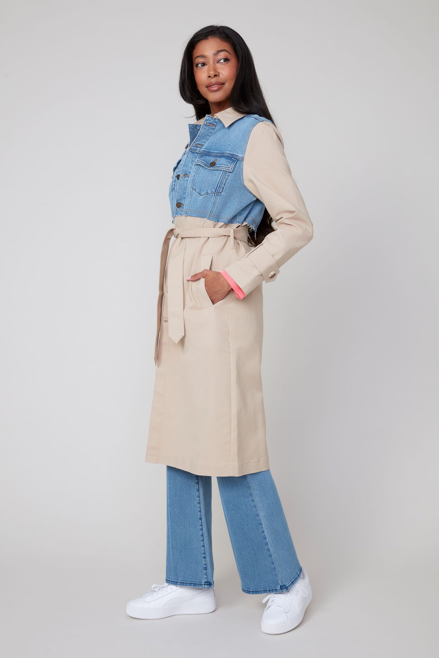 Cashew & Denim Jacket