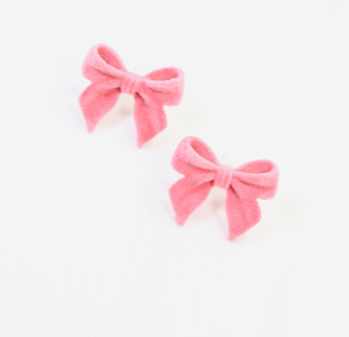 Angelina Velvet Bow Earring