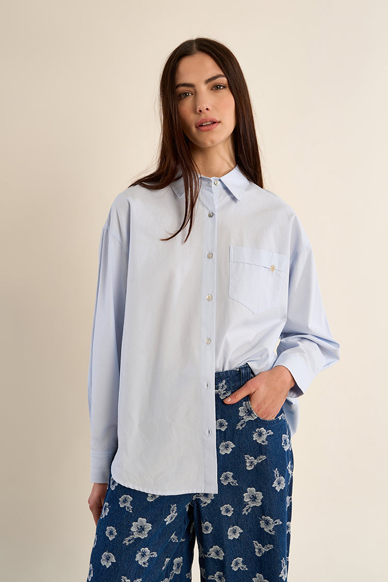 Tailored Blue Button Down