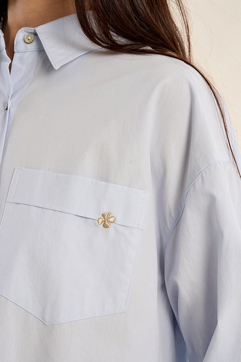 Tailored Blue Button Down