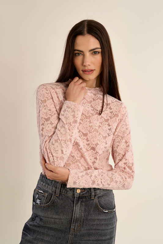 Pink Lace Layers