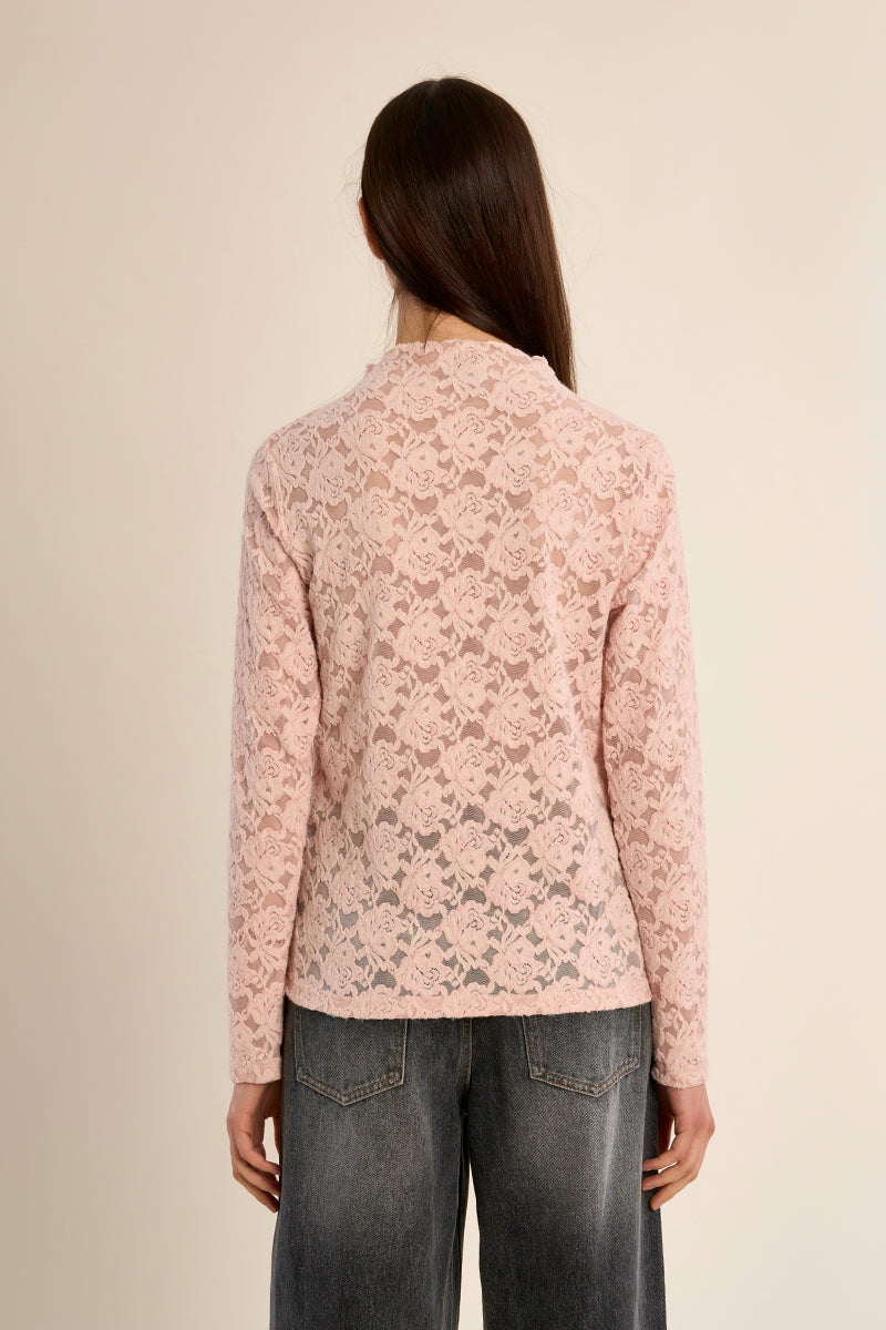 Pink Lace Layers