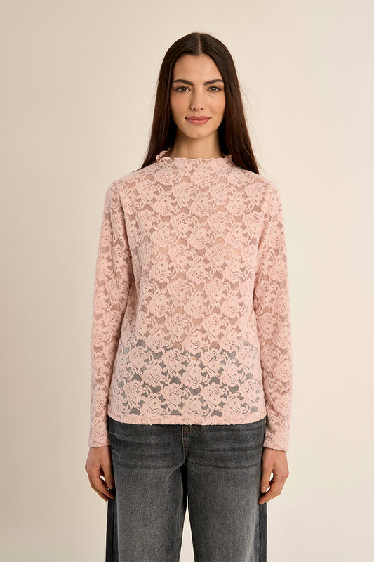 Pink Lace Layers