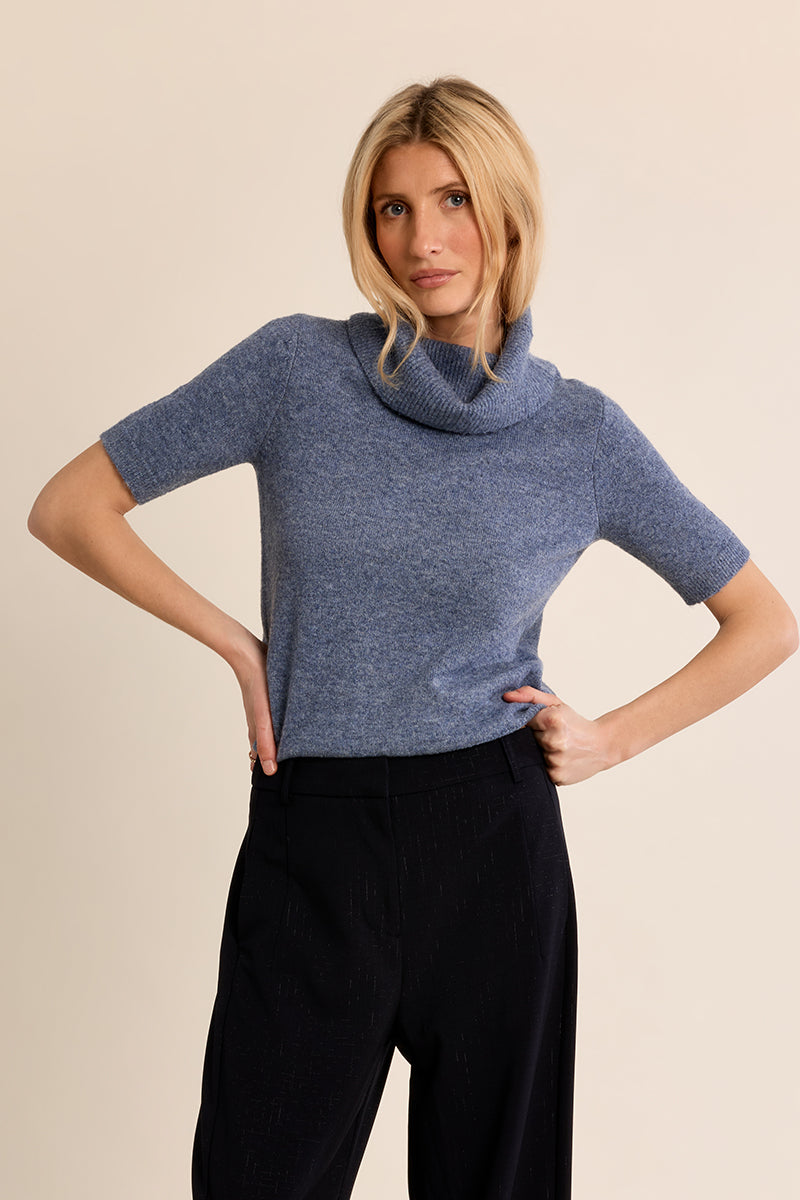 Soft Denim Blue Sweater