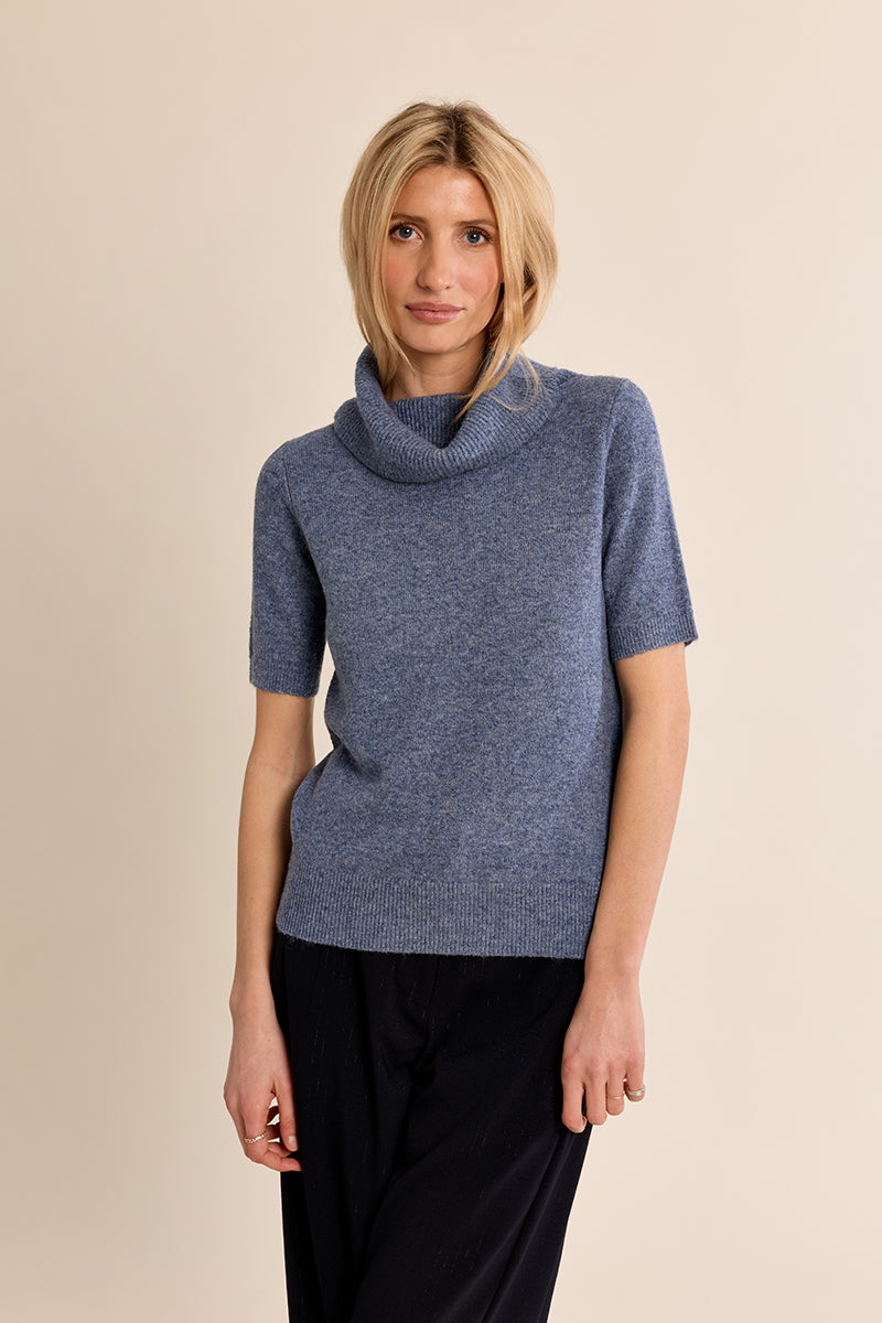 Soft Denim Blue Sweater
