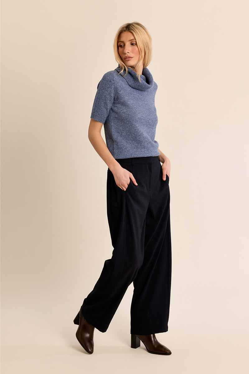 Soft Denim Blue Sweater