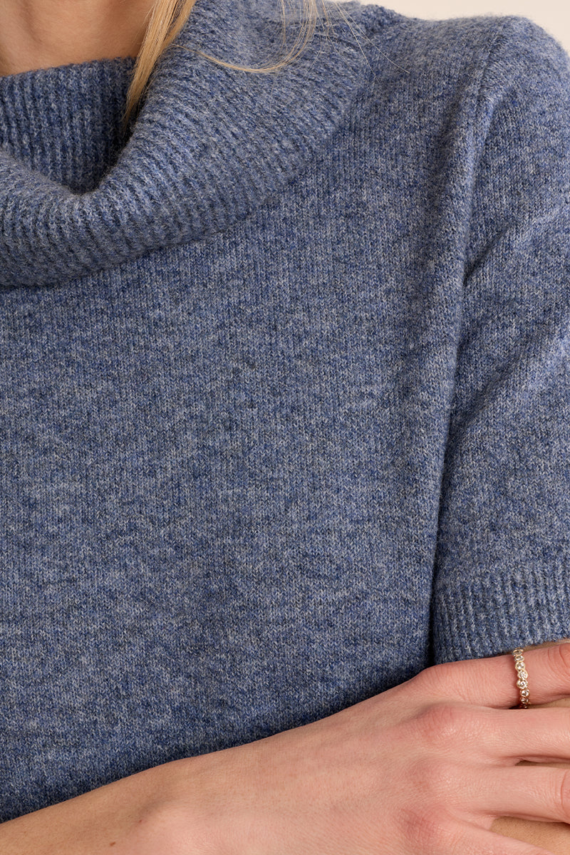 Soft Denim Blue Sweater