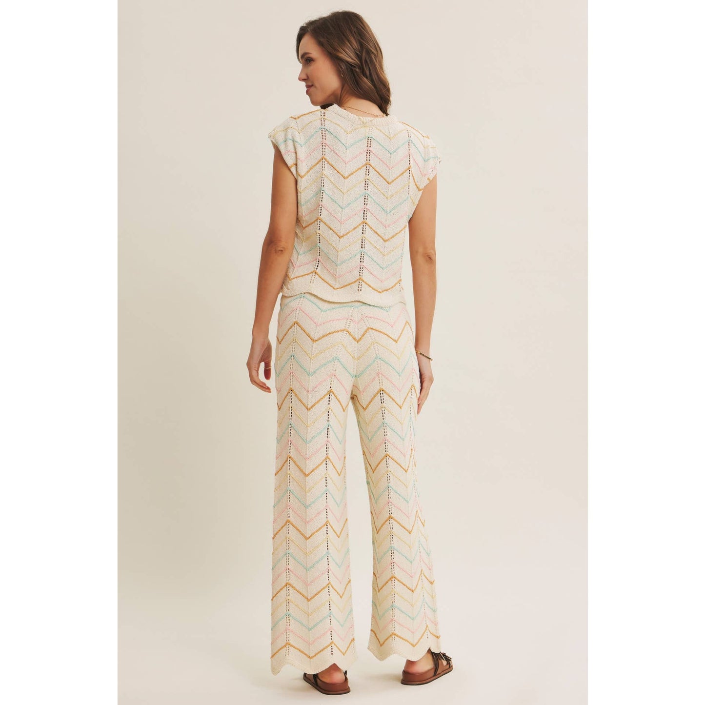 Chevron Knit Top