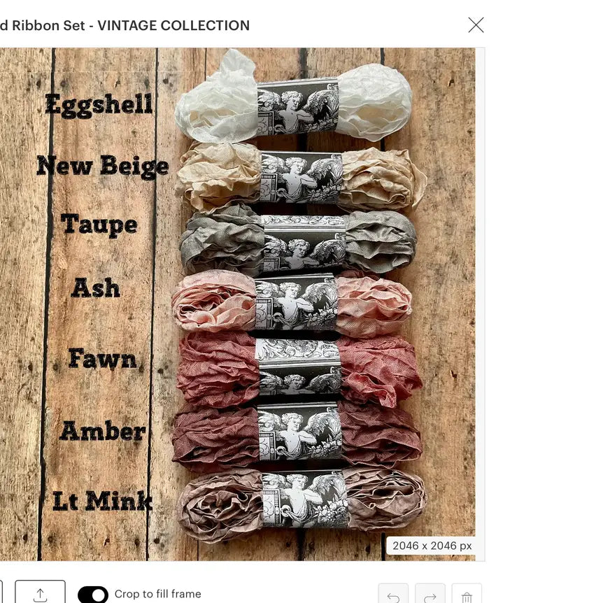 Crinkled Ribbon