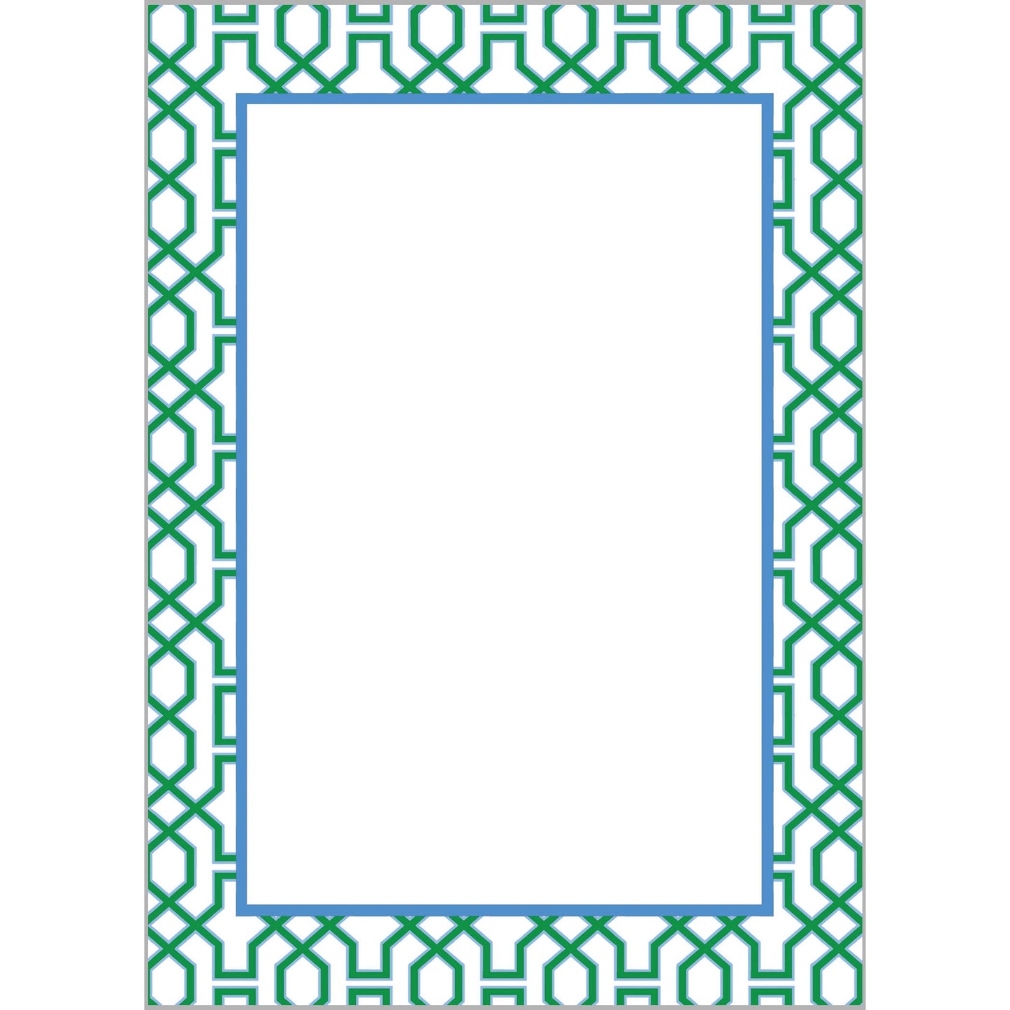 Green Trellis Notepad