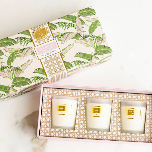 Botanical Assorted Candle Set
