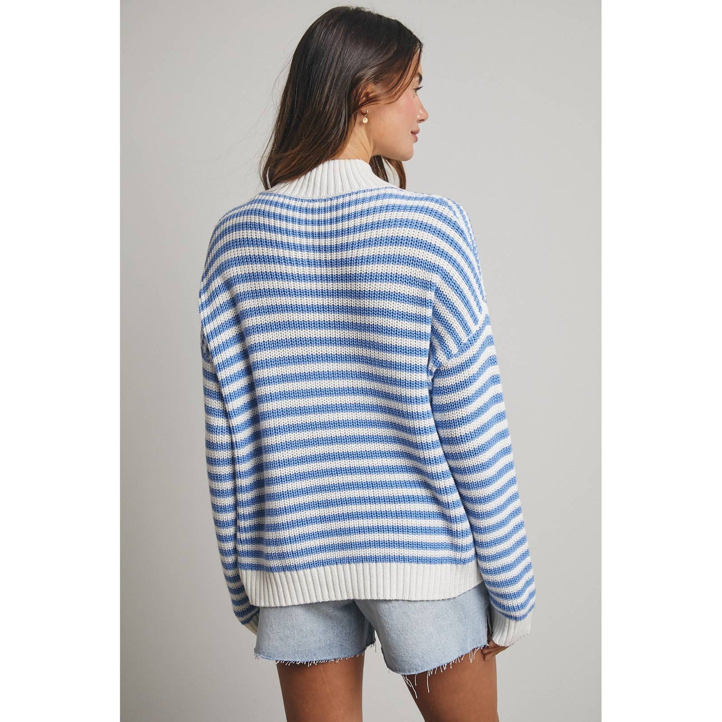 Coastal Striped Knitted Sweater
