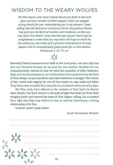 My Prayer Journal: Quiet-Time Prayers for a Woman's Heart