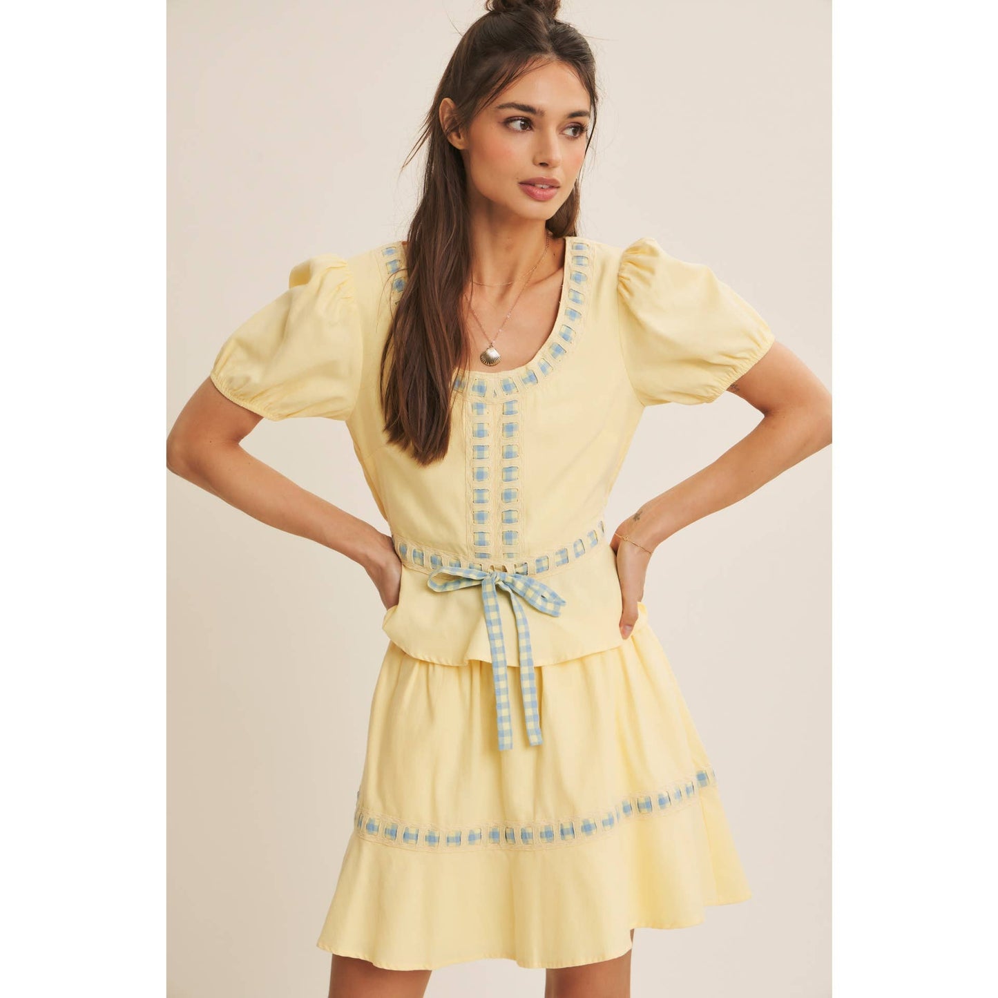 Honey Babydoll Top