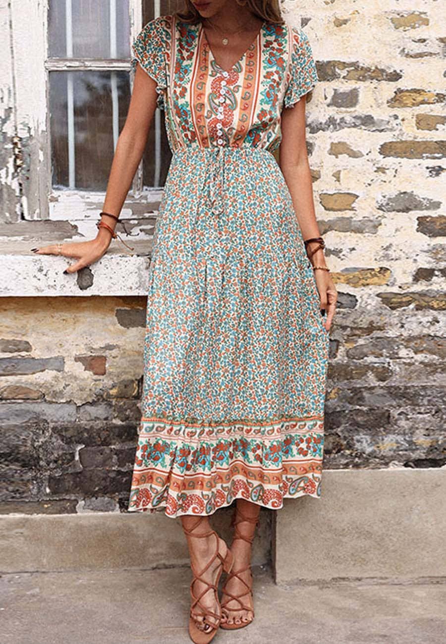 Lou's Rustic Boho Dress