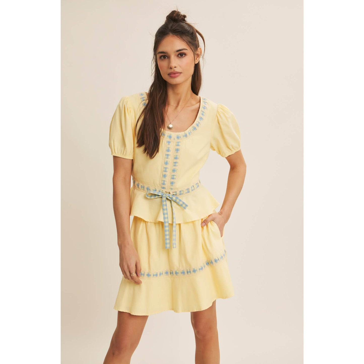 Honey Babydoll Top