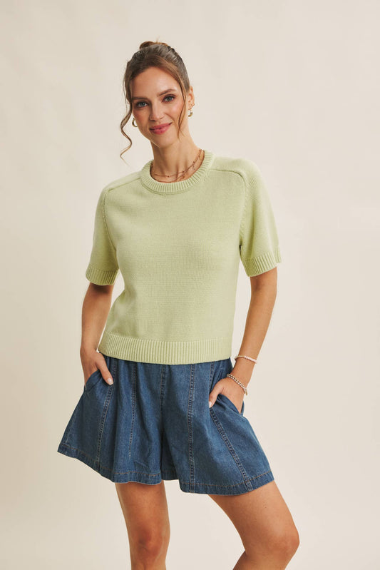 Soft Tea Leaf Top