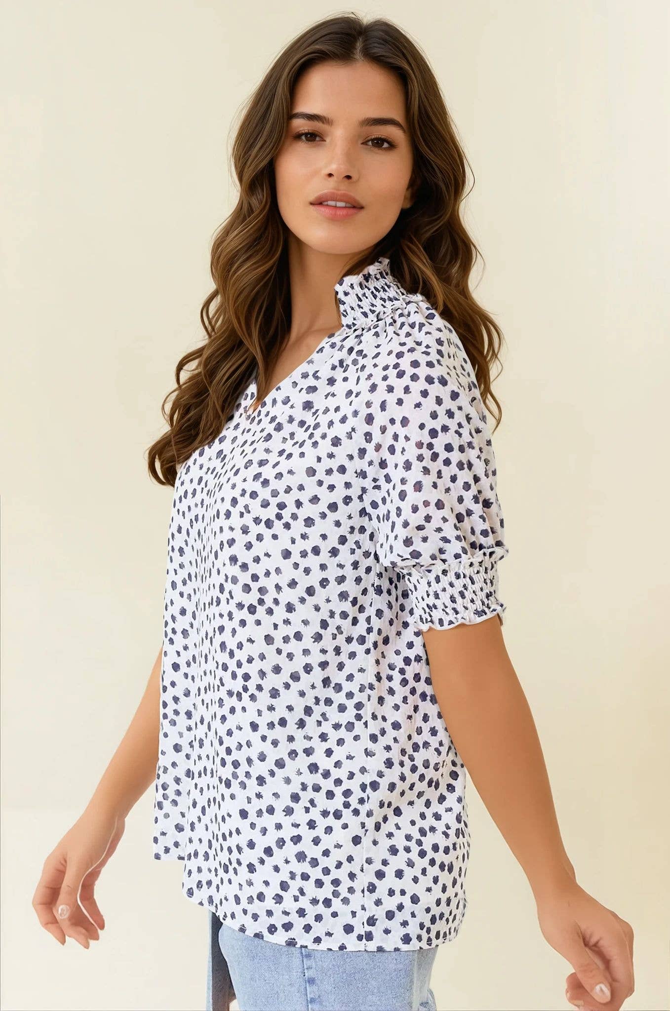 Polka Dot Blouse