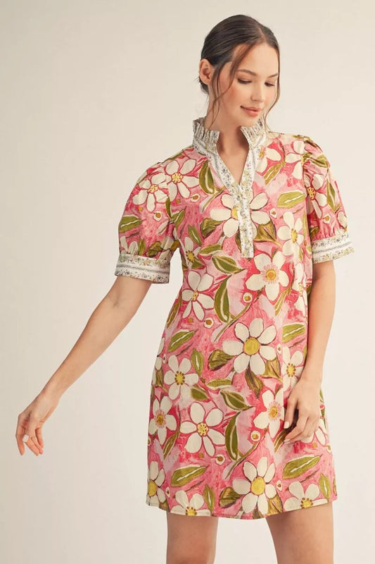 Adriana's Floral Dress