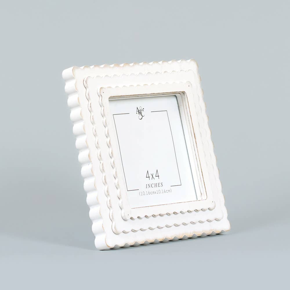 White 4X4 Frame