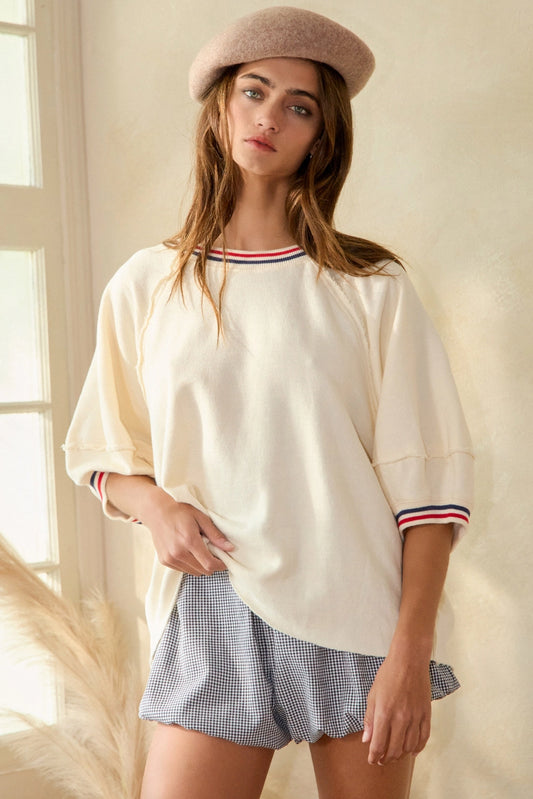 Patriotic Banded Top