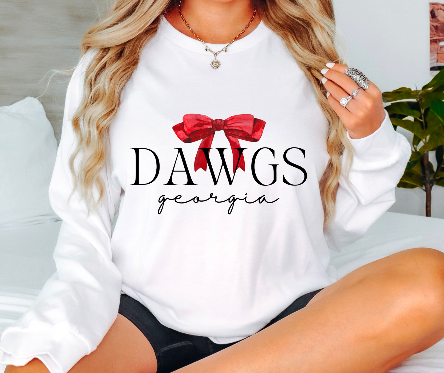 Preppy Dawg LS Tee