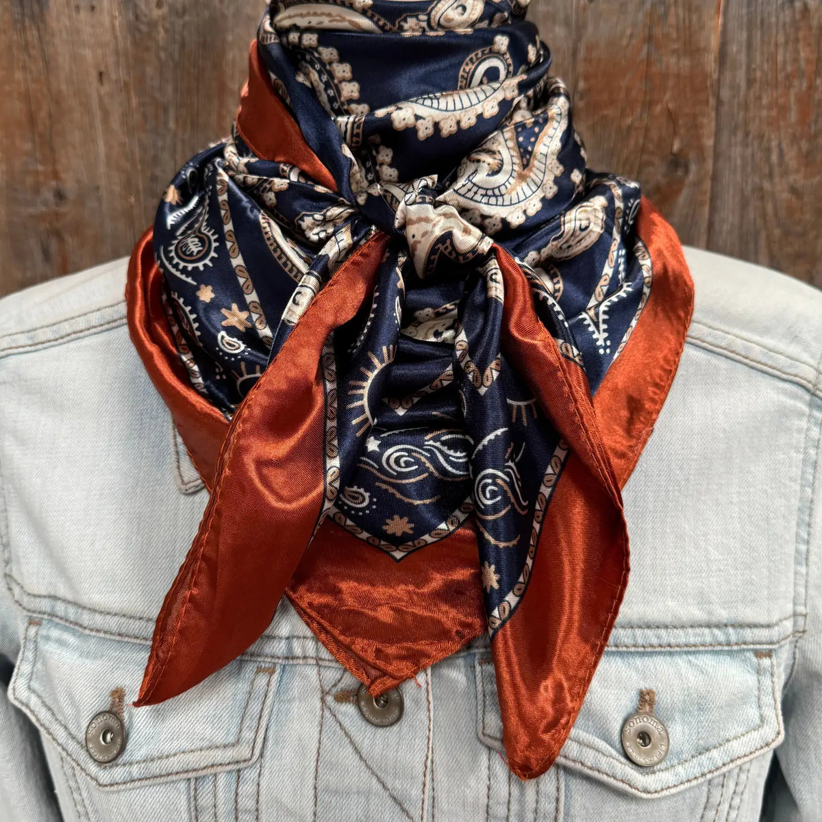 Rodeo Wild Rag 35 X 35