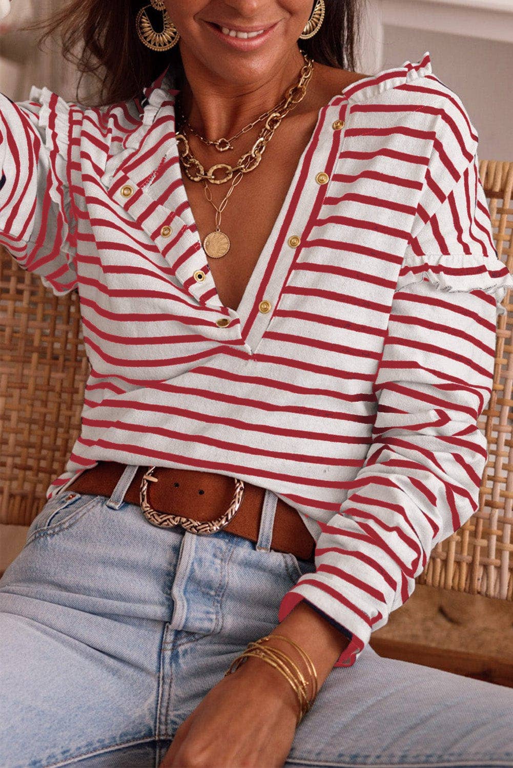 Tiffany Striped Top