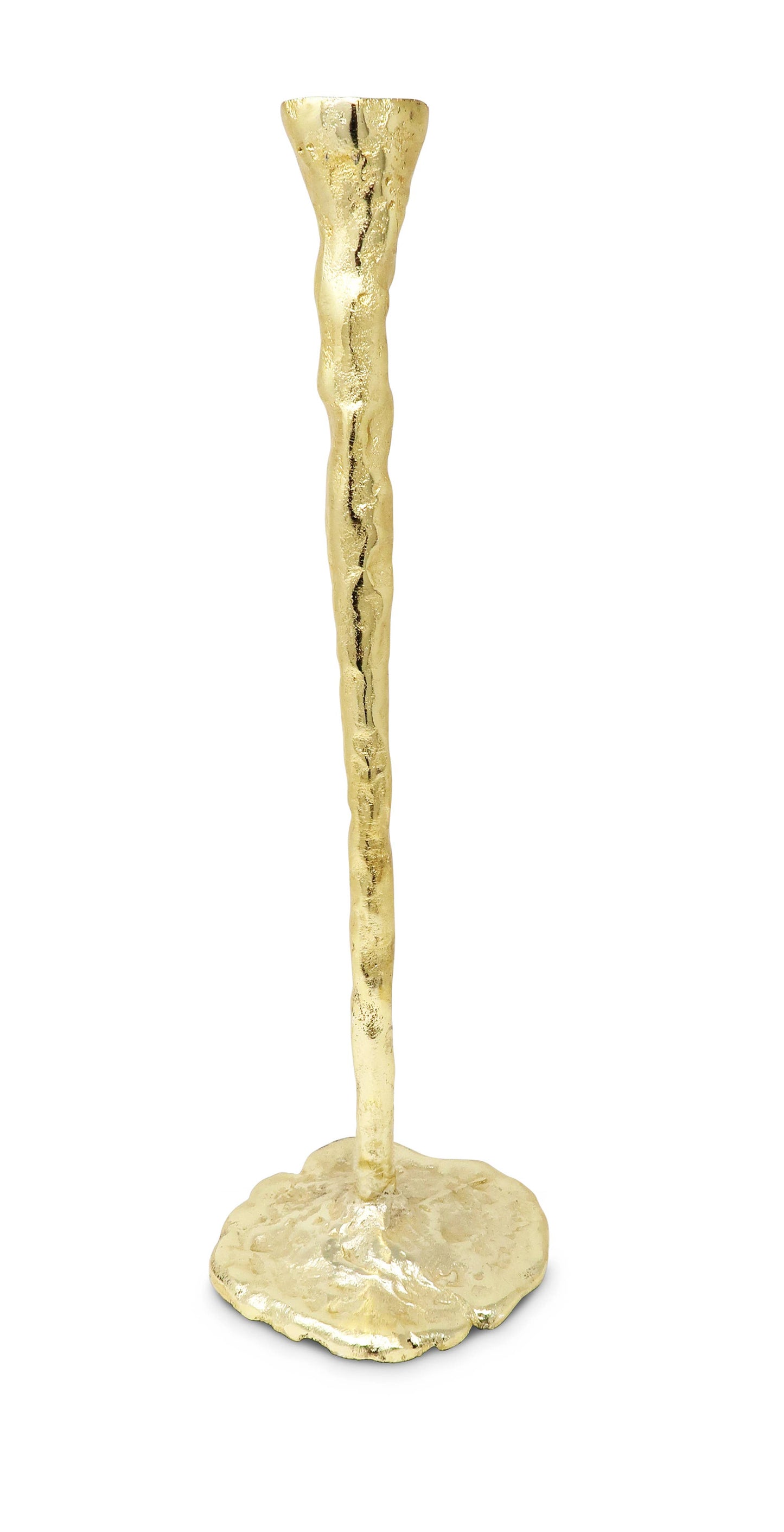 Gold Natural Taper Candle Holder