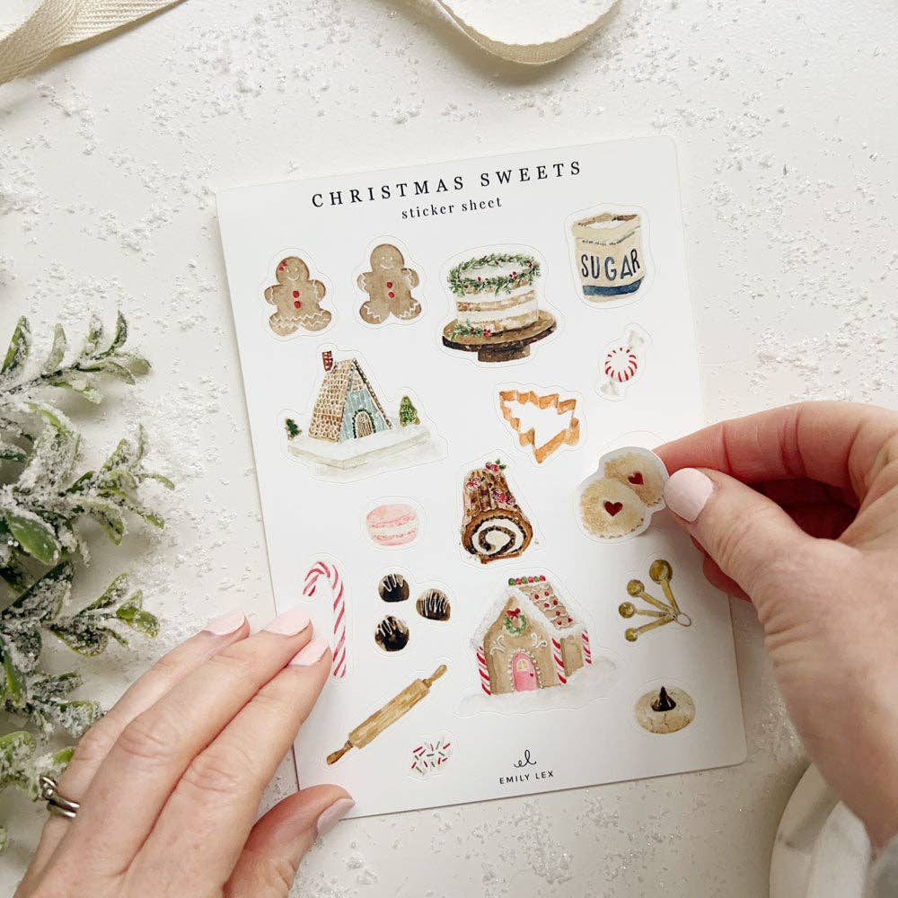 Christmas sticker sheets