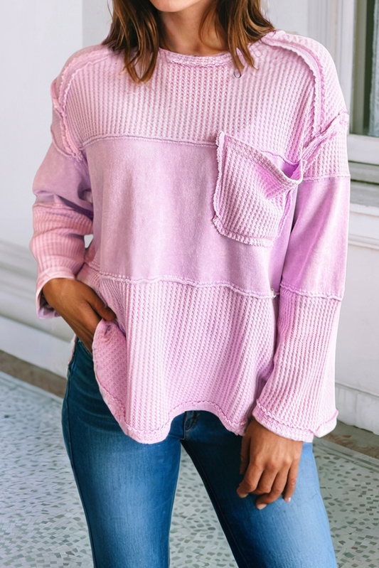 Lily's Thermal Knit Top