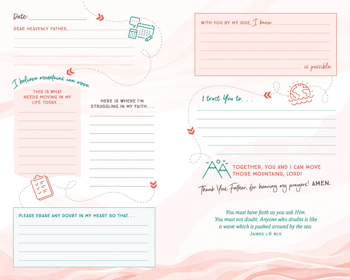 The Prayer Map for a "Moving Mountains" Kind of Girl