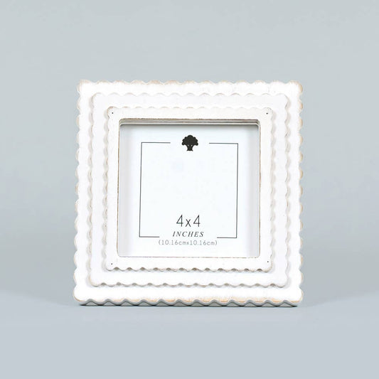 White 4X4 Frame