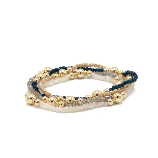 The Nantucket Shimmer Gray Bracelet