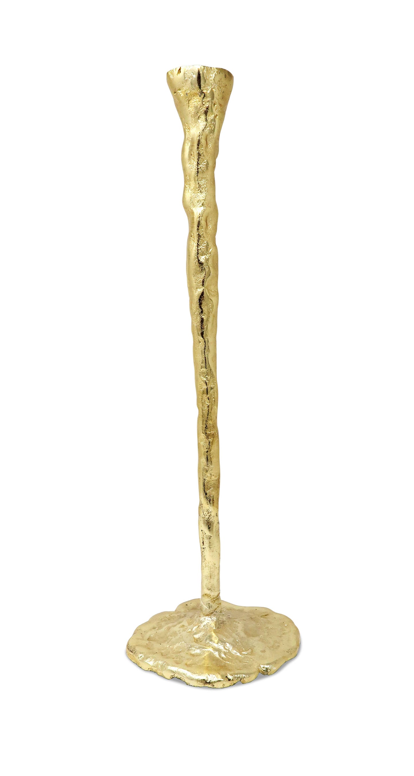 Gold Natural Taper Candle Holder