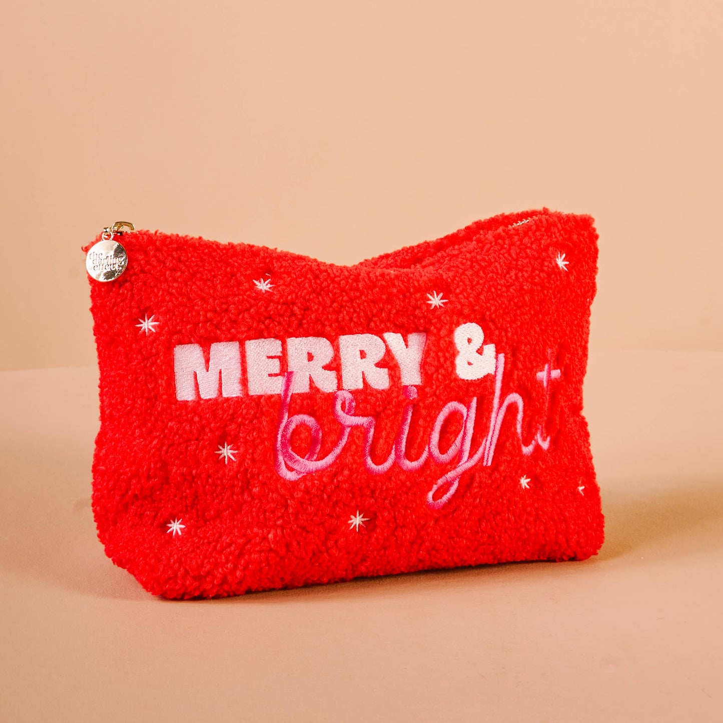 Merry & Bright Teddy Pouch