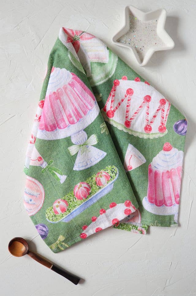 Christmas Foodie Tea Towel