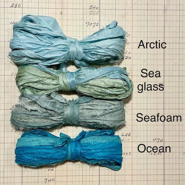 Torn Silk Ribbon