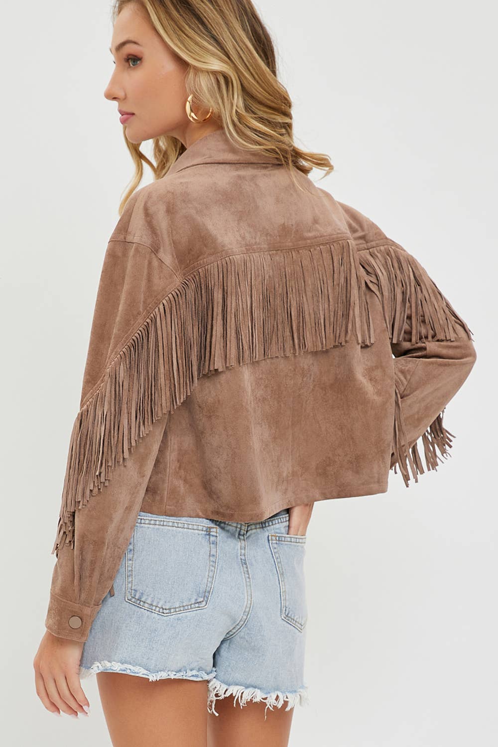 Western Suede Shacket