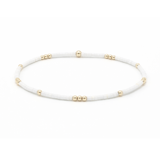 COTTON + Gold Filled Waterproof Bracelet