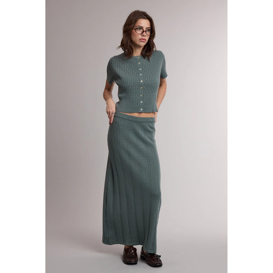 Clara's Ribbed Skirt