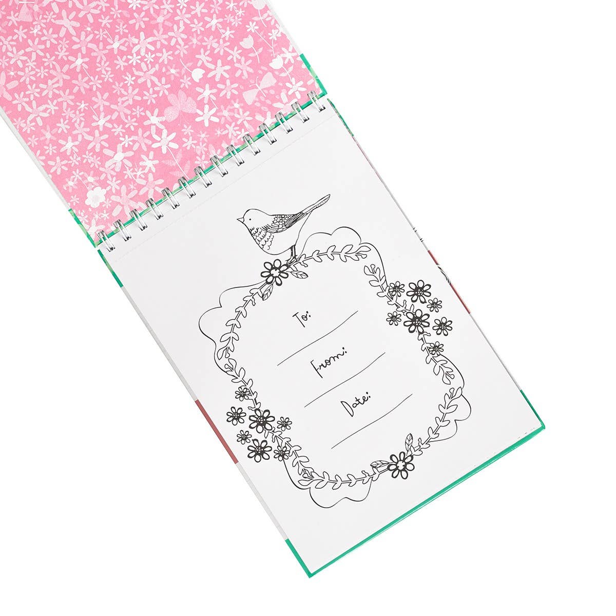 Joy for the Journey Wirebound Coloring Book