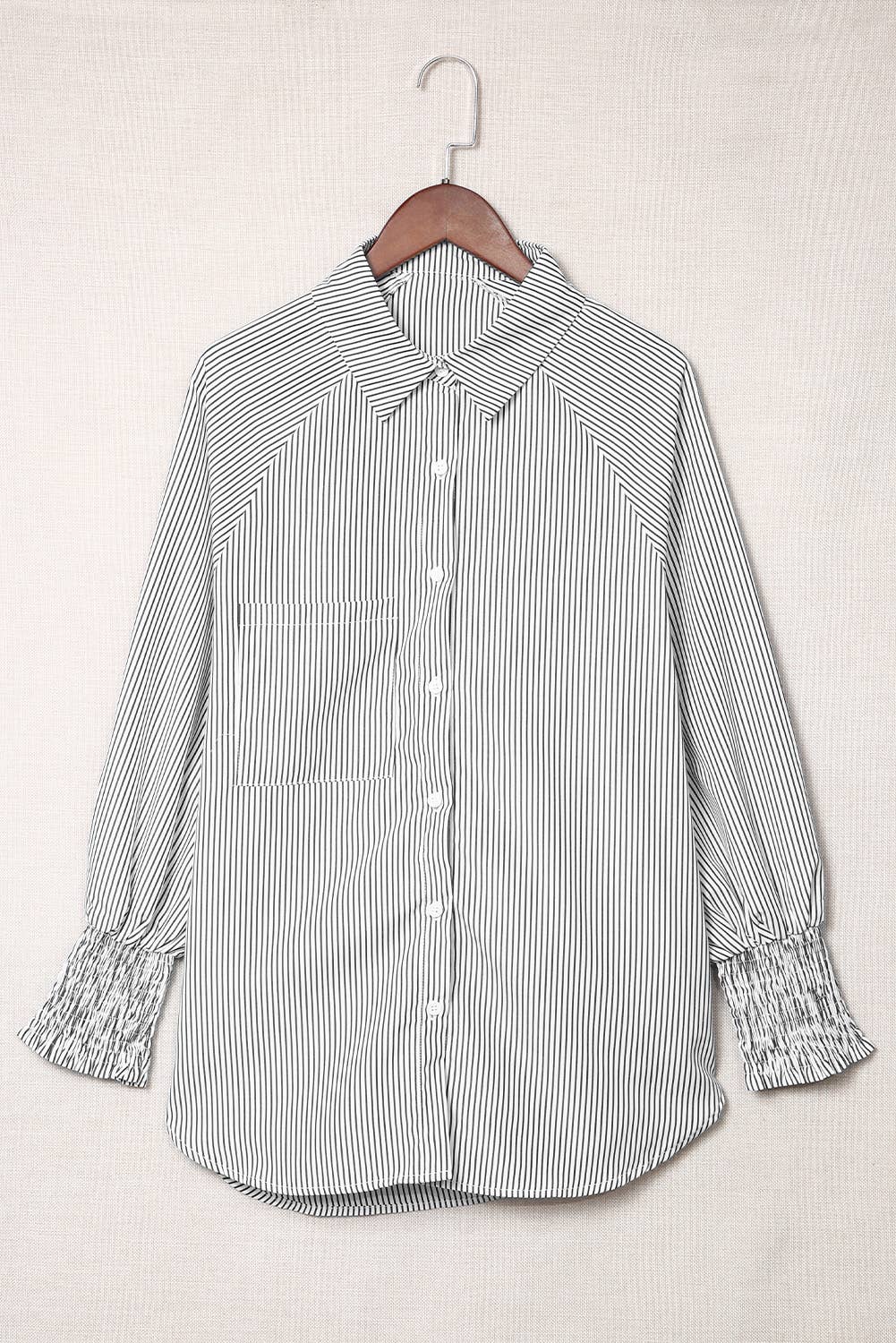 Christine's Striped Boyfriend Shirt