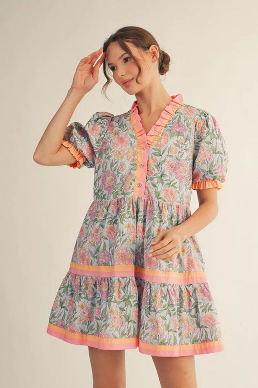 Jill's Floral Dress