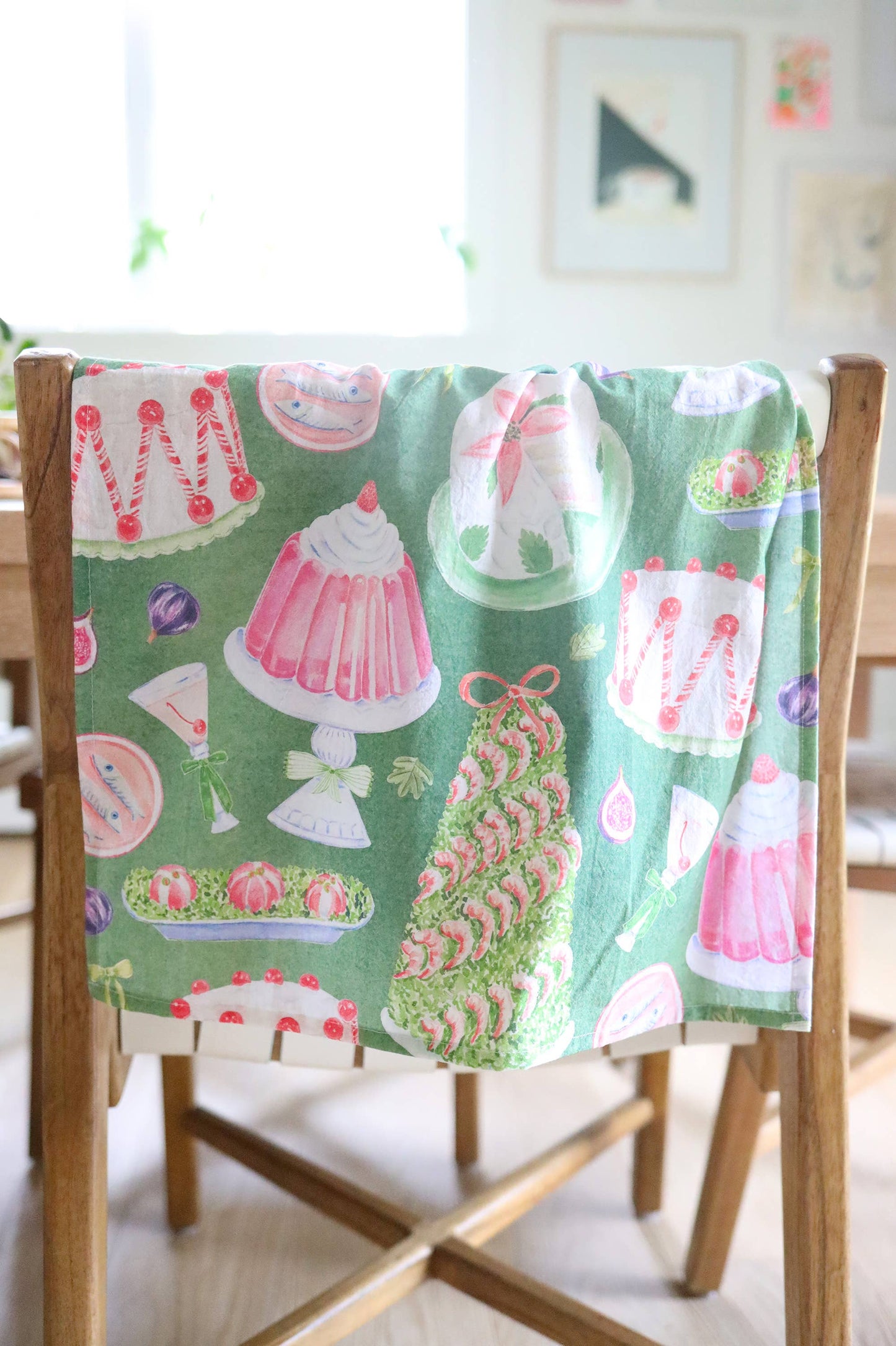 Christmas Foodie Tea Towel