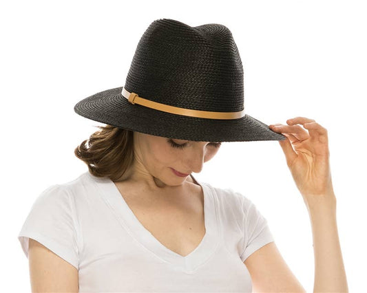 Straw Fedora Hat