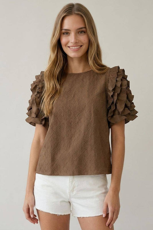 Scarlet's Ruffle Top