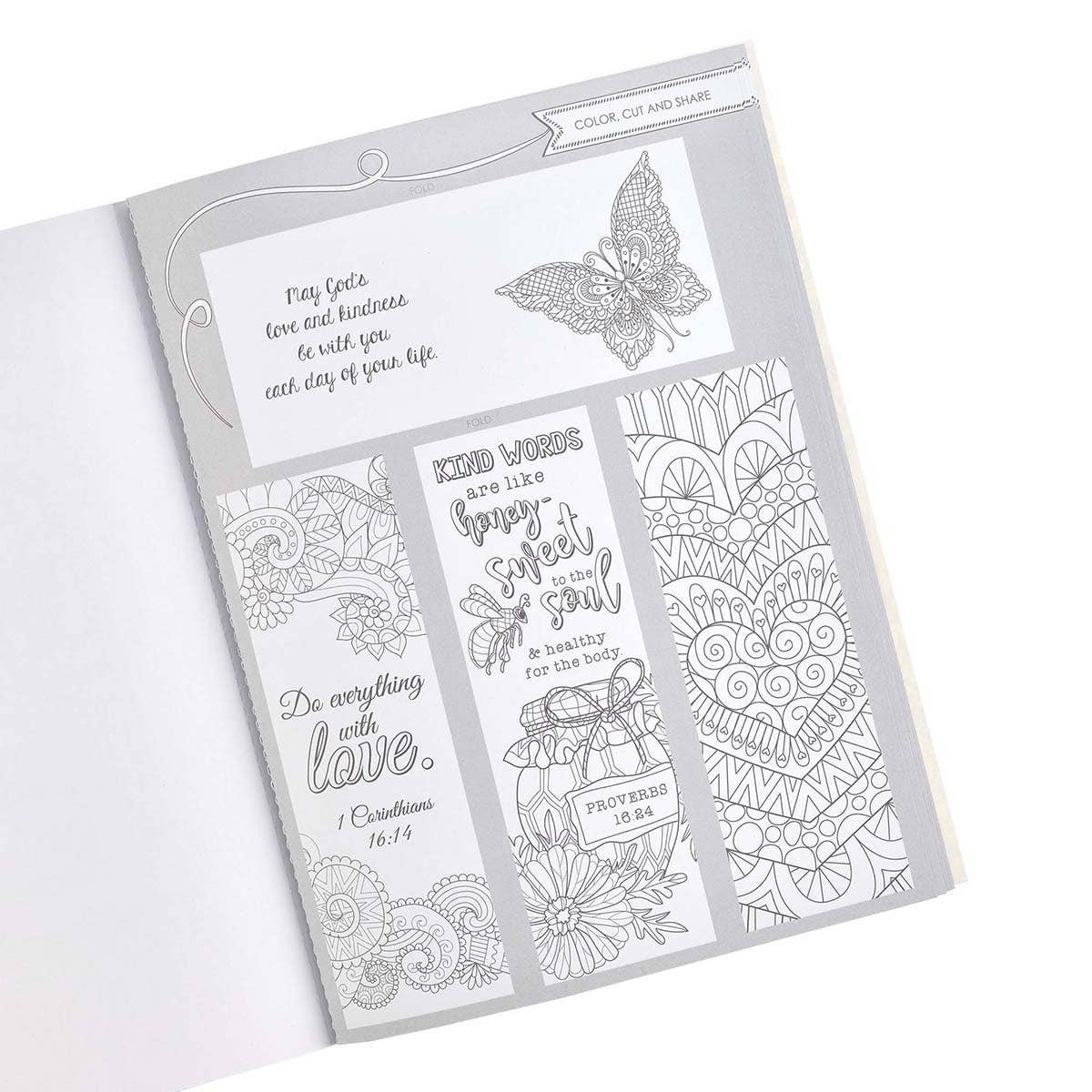 Where Love Blooms Coloring Book for Adults