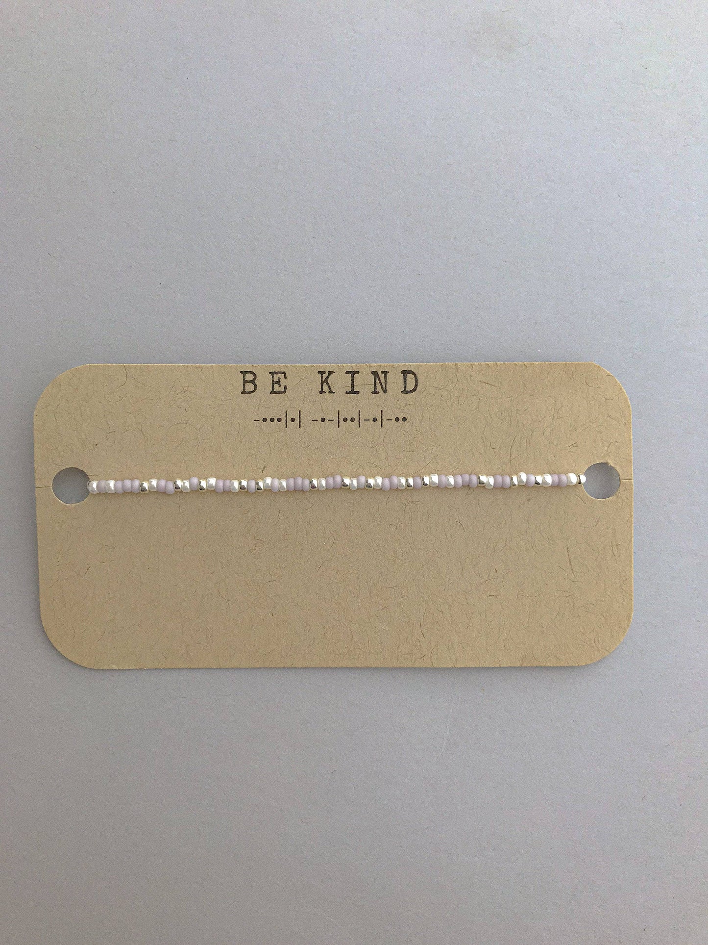 Be Kind Morse Code Bracelet